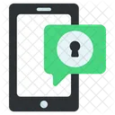 Secure Mobile Chat  Icon