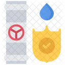 Pipe Protection Shield Icon