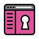 Browser Lock Security Icon