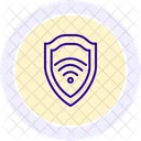 Secure Wi Fi Line Icon Icon