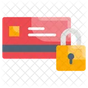 Secured Credit Card Money Icon