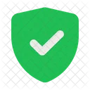 Secured Protection Tick Icon