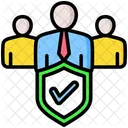 Security Insurance Agent Public Safety Icon