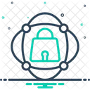 Security Multicast Cyber Icon