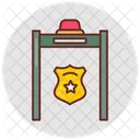 Security checkpoint  Icon