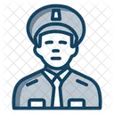 Security Man Watchkeeper Security Guard Icon