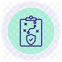 Security Planning Color Circle Icon Icon