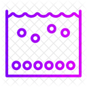 Sedimentation Dispersion Particles Icon