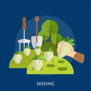 Seeding Agriculture Farm Icon