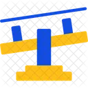 Seesaw Teeter Totter Playground Balance Icono