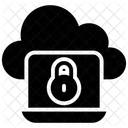 Computacion En La Nube Seguridad De Datos En La Nube Proteccion De Datos Icono