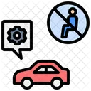 Self Driving Car Autonomous Icon