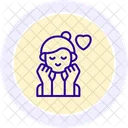 Self Love Line Icon Icon