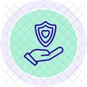 Self Trust Line Icon Icon