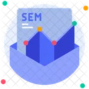 Sem Report Data Analysis Icon