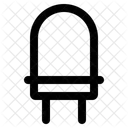 Semiconductor Diode Resistor Icon