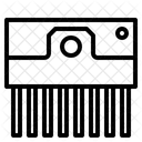 Semiconductor Transistor Chip Icon