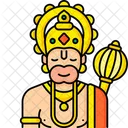 Senhor Hanuman Ícone