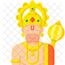 Senhor Hanuman Ícone