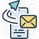 Sent Message Mail Icon