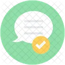 Sent Message Comments Icon