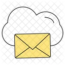 Sent Email Cloud Icon