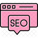 Seo Data Metadata Icon