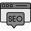 Seo Data Metadata Icon