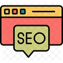 Seo Data Metadata Icon