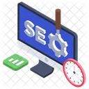 Search Engine Digital Marketing Mobile App Icon