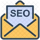 Seo Web Envelope Icon