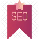 Marcador de SEO  Icono