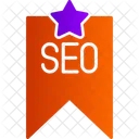 Marcador de SEO  Icono