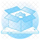 Package Setting Parcel Configuration Box Maintenance Icon