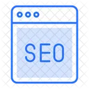 Seo Web Statistics Charts Icon