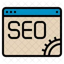 Seo Web Website Gear Seo Seo Web Icon