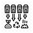 Source Separation Sorting Icon