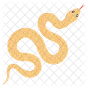 Serpiente Serpiente Marina Animal Submarino Icono