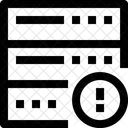 Server Alarm Daten Symbol