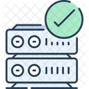 Servercheck Datenspeicherung Gepruft Symbol