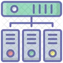 Server Hosting Hosting Network Database Server Icon