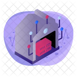 Server house  Icon