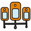 Data Server Data Network Database Icon