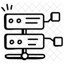 Database Network Server Network Shared Server Icon
