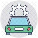 Servicio de auto  Icono