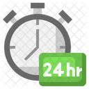 Servicios las 24 horas  Icono