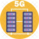 5 G 4 G Comunicacion Icono