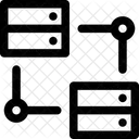 Servidores Dados Centros Ícone