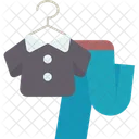 Set Clothes Arrangement Icon