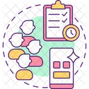 Set up waiting list  Icon